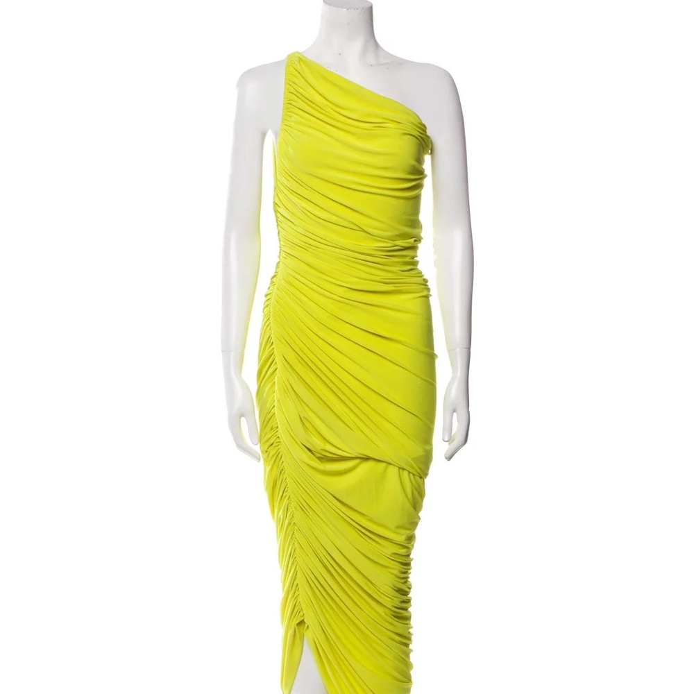Norma Kamali Diana Dress in Yellow